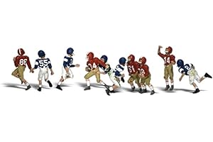 Youth Football Players HO Scale Woodland Scenics