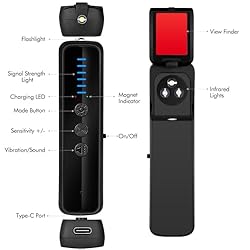 Hidden Camera Detector P18 – RF/Bug/GPS Tracker