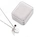 AMIST Birthstone God Has You in His Arms Urn Necklaces for Ashes Pet Cremation Jewelry for Ashes Cremation Urn Necklaces for Ashes for Women Keepsake Necklace for Ashes Garnet