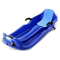 Beneyond Snow Sledge,Sand Skiing & Grass Skateboard，27" 15" 6" Kids Snowboard,Single,Sand Board,Grass Board, Snowmobile,Kids Winter Toboggan Sled Downhill Sprinter Sledding Board (Blue)