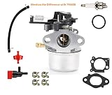 MDAIRC 799154 593599 591137 595390 594287 799248 carb Carburetor for Briggs & Stratton Replaces 590948 775EX Thermostat Choke Lawn Mower, Pressure Washer