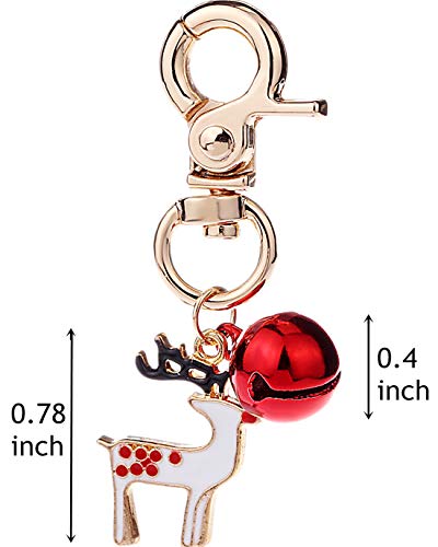BoomBone Dog Collar Charms Christmas Pet Pendants for Cat Collars with Bell