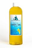 Corn / Maize Oil Unrefined Organic Virgin Raw Cold Pressed Premium Fresh Pure 16 oz