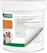 Vet's Best Natural Eye Cleansing Wipes for Dogs – 100 Disposables view 4