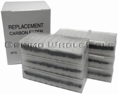 Replacement Filters for Smoking Smokeless Ashtray Japanese Style 6-Pack