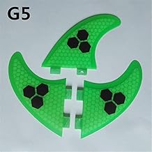 Aletas de Fibra de Vidrio para Surf, diseño de Panal de Abeja