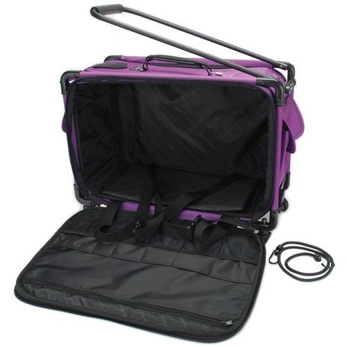 Tutto Machine On Wheels Case- Large  Purple 21"L x 14"H x 12"D