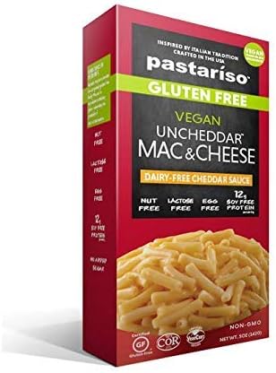 Pastariso Vegan Mac Uncheddar Dinner, 5 Ounce (Pack of 6)