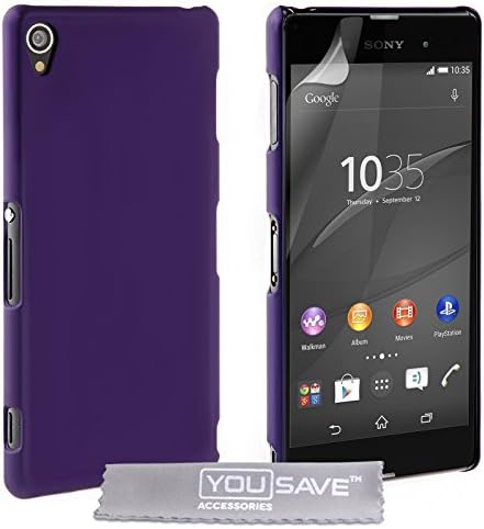 YouSave Hybrid Hard Cover for Sony Xperia Z3+ Purple [SE-HA03-Z081]