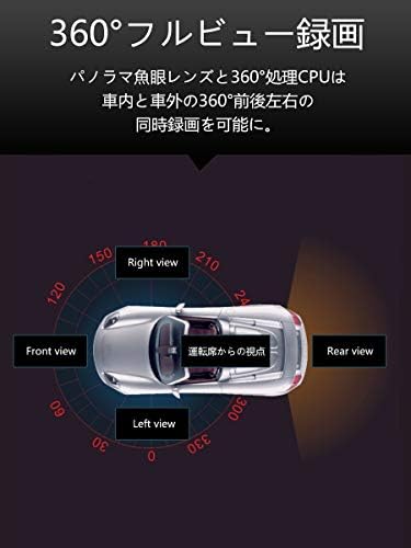 Toyota エスティマ 車 バイク シリーズ 年 360度ドライブレコーダー 前後カメラ ミラー型 Gps Sdカード64gb同梱 Toyota Sdカード64gb同梱 2k 高精細1440p 400万画素 広角 宅配便 B08glhvwt1