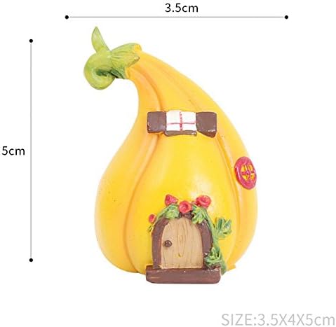 DHmart Garden Micro Landscape Mini Resin House Miniature House Fairy Home Garden Decoration Accessory Crafts Artesanato Miniature New