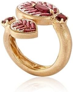 SAMBUCO RING IN 18 KT ROSE GOLD WITH RHODOLITES