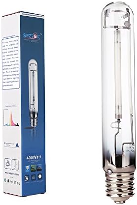 Seztek 400-Watt Super HPS Grow Light Bulb for Horticulture Indoor Gardening and Hydroponics