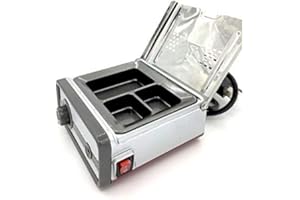 TDOU New Type Dental Lab Equipment Analog Wax Heater Pot 3 Compartments JT-15B Metal Soften Wax Fast Heating Analog Dipping Pot