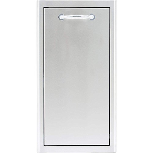 Blaze Narrow Roll Out Trash Bin (BLZ-TRNW-DRW), 26 3/8x13 7/8-inches