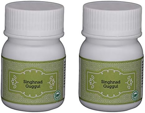 Vaidhyashala Singhnad Guggul For Joints | Swelling Inflammation | Rheumatoid Arthritis & Gout Relief Monthly Combo Pack (60 X 2) tabs