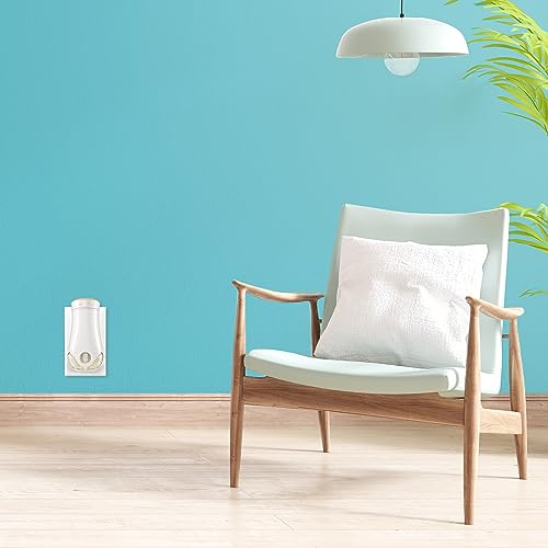 GLADE PLUGINS REFILLS AIR FRESHENER, SCENTED AND ESSENTIAL OILS FOR HOME AND BATHROOM, SKY & SEA SALT, 1.34 FL OZ, 2 COUNT