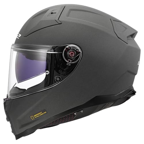 LS2, Integraalhelm VECTOR II SOLID Concrete, XXL