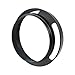 CamDesign 52mm Pro Angle Vented Metal Lens Hood Sun Shade for Leica/Contax Zeiss/Voigtlander/Panasonic Lumix/Fujifilm/Olympus/Nikon/Canon/Sony/Pentax/Samsung/RF Rangefinder Cameras with 58mm Lens Cap