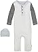 Burt's Bees Baby Baby Organic Coverall, Vanilla Cream, 0-3 Months
