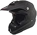 Core Helmets MX-1 Off-Road Helmet (Flat Black, Large)