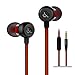 Cloudio Earphones J1 Noise Cancelling Earbuds in Ear Headphones with Microphone Noise Isolating Earbuds Sports Headphones Super Bass Earbuds for iPhone Android Phone iPad Tablet Laptop(Black)