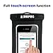 WAPAG Waterproof Bag Case Pouch for iPhone 7, 6s, 6, 6 Plus, 5s, Samsung Galaxy s6, s6 Edge, s5, s4, Note 4, Cell Phone up to 6 inches, Dirt/Snow/Dust Proof, Fits Swimming, Kayaking, IPX8 to 100Feet