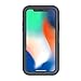 OtterBox Defender Series Screenless Edition Case & Holster for iPhone X/Xs (Renewed) - Stormy Peaks (Agave Green/Maritime Blue)