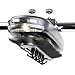 Richards Operated/Black Homewares Motorized Tie Rack with LED Lights – Rotating with Batteries – Hold up to 64 Ties and 8 Belts – Standard Rods Good for Most Closet Types