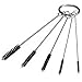 FoodKing Round Pipe Tube Cylinder Bores Cleaning Wire Brush Set Stainless Steel