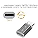 USB-C to Micro USB Adapter,USB Type C Adapter,iAlegant USB C Convert Connector 56k Resistor for 2016 MacBook Pro, Google Pixel/Pixel XL, HTC 10, LG G5, Nexus 5X/6P and More (4 Pack Silver)
