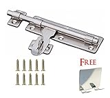 NELXULAS Stainless Steel Door Lock Latch Slide Barrel Bolt Clasp Set 8