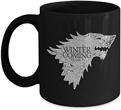 Game of Thrones Mug | Coffee Cup | Ceramic Mug | Winter is coming | House Stark Cup