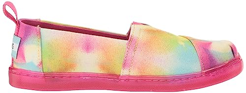 TOMS Girls Alpargata Loafer Flat, Mango Botanical