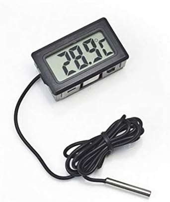 Quhetian Practical Design Digital LCD Probe Fridge Freezer Indoor Thermometer Sensor Meter Thermograph For Refrigerator