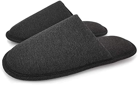 ofoot Mens Cotton Indoor Slippers 