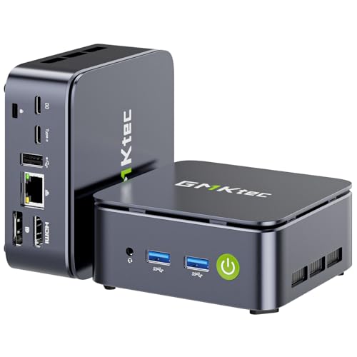 GMKtec G10 Ryzen 5 Mini PC 3500U (Outperforms N150/N97 Models), 16GB RAM, 512GB SSD Mini Computer, 2.5GbE LAN Network/Office/Home/HTPC/Proxmox/Triple 4K Display/Micro PC