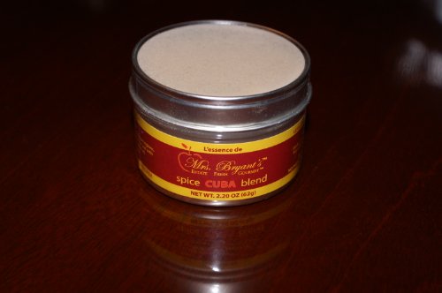 Cuban Spice Blend Seasoning - Mrs. Bryant's Cuba Spice Blend & Rub - Gourmet Blend of Garlic, Citrus, Thyme, Oregano…