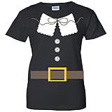 Women's T-Shirt: Thanksgiving Pilgrim Costume