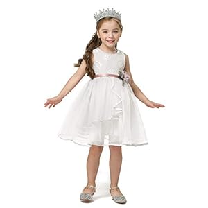 TTYAOVO Mouwloze vintage jurk voor meisjes, zomer, ronde hals, retro polkadots