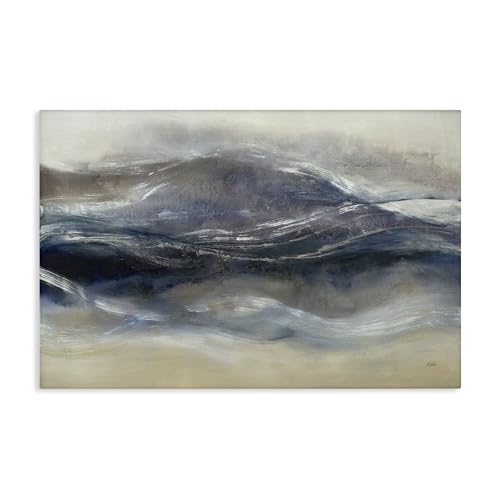 Stupell Industries Wave Mirage in Neutrals Canvas Wall Art Design by K. Nari, 4…