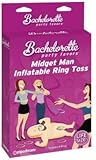 Pipedreams Products Bachelorette Party Midget Man Inflatable Ring Toss