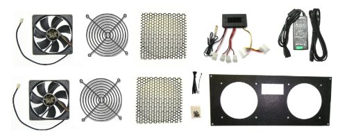 CG Cabcool1202 Deluxe 120mm Fan Cooling unit with Programmable Thermal Fan Controller