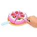 ThinkMax Kids Play Tea Set Toy with Cake for Children Tea Party Pretend Play Game with Cute Smiley Face Design (24 Pieces)
