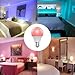 Magic Hue Bluetooth Smart Light Bulb - Dimmable Multicolored Disco Light - Wake Up Lights & Sleeping Night Light - Smartphone Controlled LED Household Light Bulb