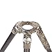 Leofoto LN-364C-Camo Systematic Tripod, Mountain Series, Carbon Fiber, 4 Leg Sections, Camouflage, 75mm Platform, for Heavy Duty Equiment