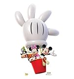 Advanced Graphics Mickey Balloon Ride Life Size Cardboard Cutout Standup - Disney's Mickey Mouse Clubhouse