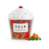 Dylan's Candy Bar Cupcake filled with Gummy Bears