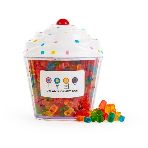 Dylan's Candy Bar Cupcake filled with Gummy Bears