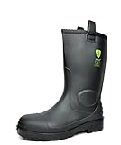 DP Mens 0613W Water Proof Fur Interior Rubber Sole Winter Snow Rain Boots